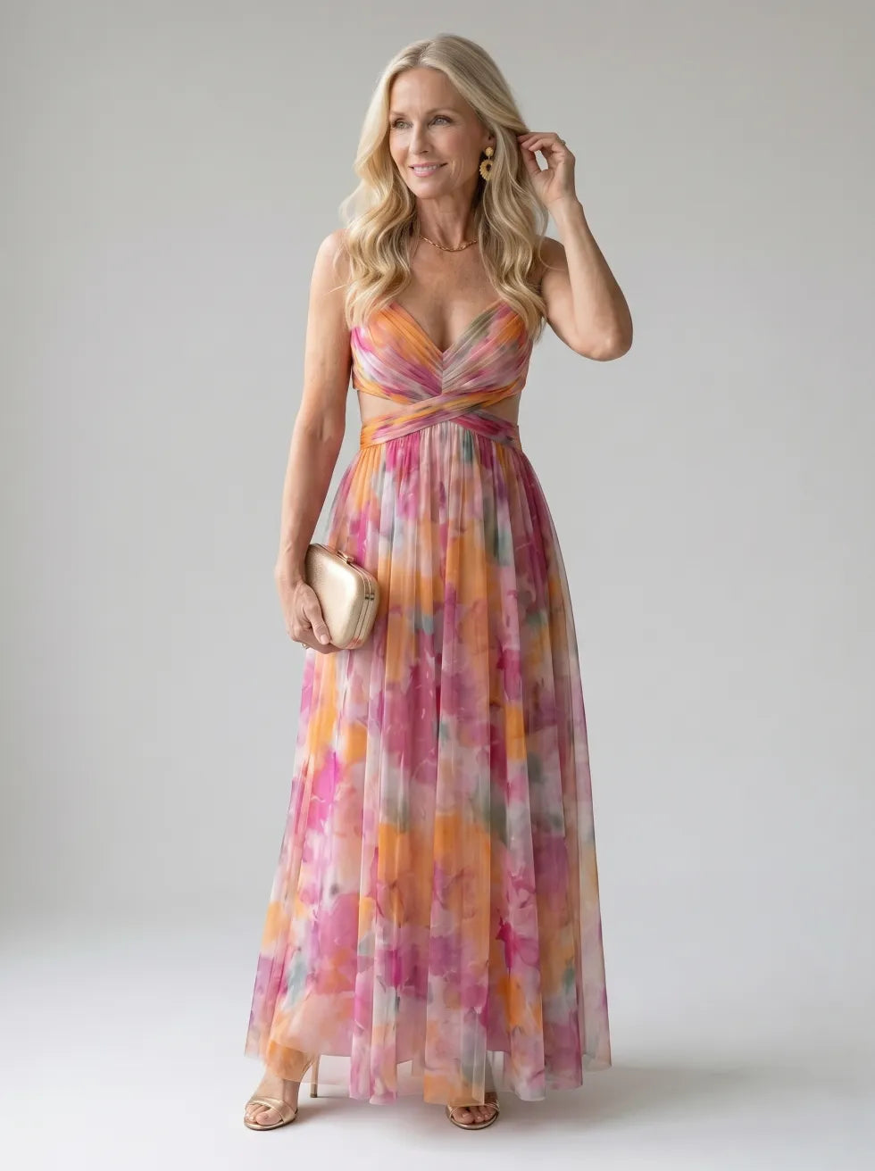 Bianca | Soft Wrap Maxi Dress