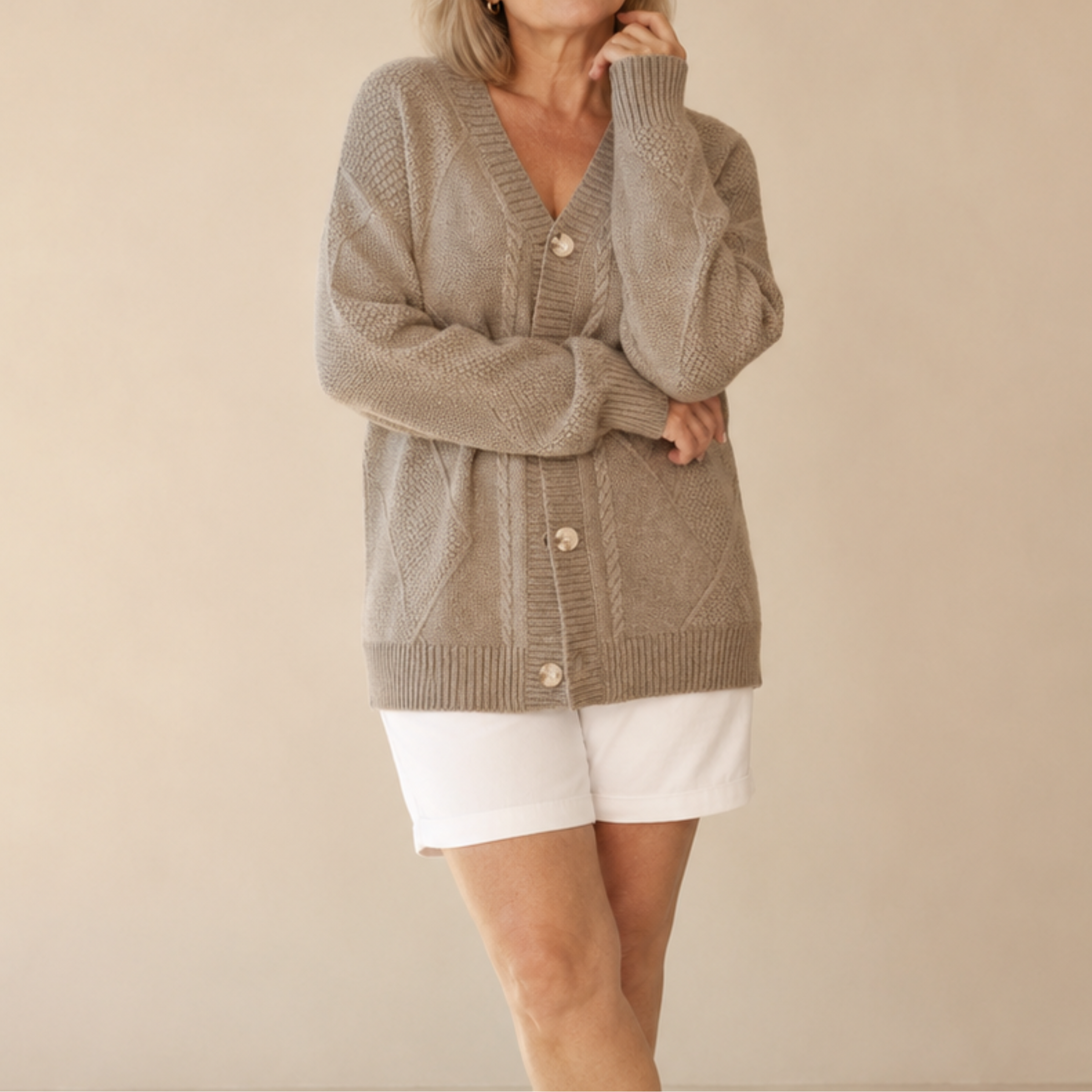 Hensley | Knitted Cardigan