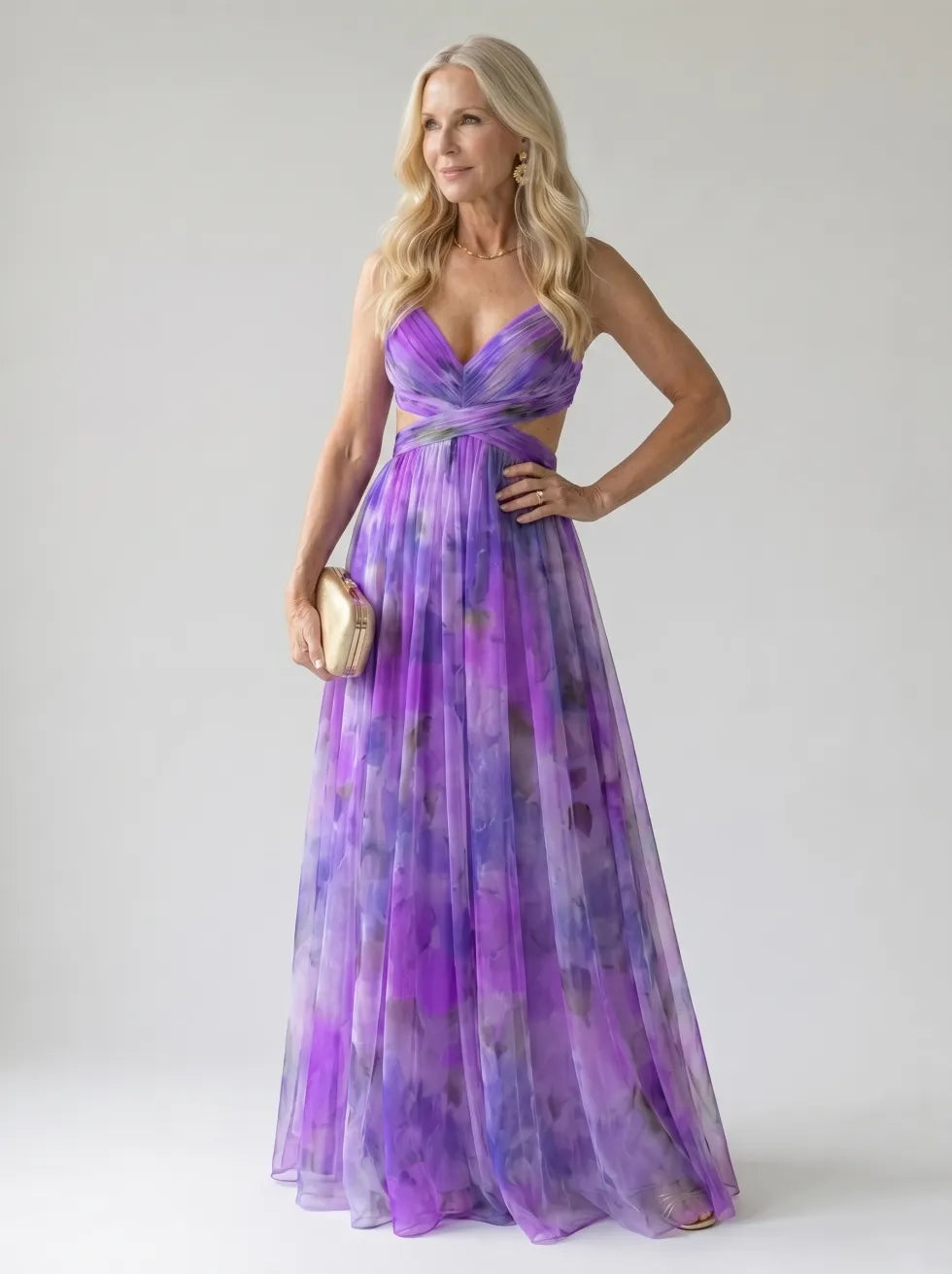 Bianca | Soft Wrap Maxi Dress