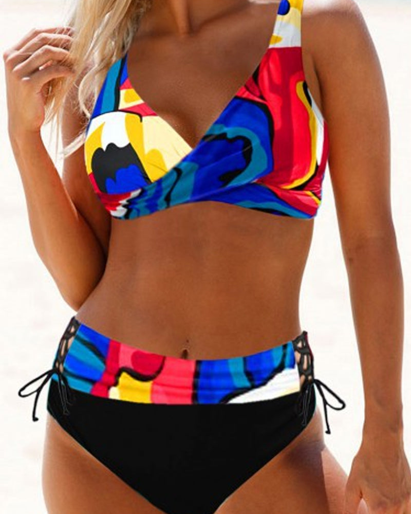Eva - Bright and Colorful Bikini