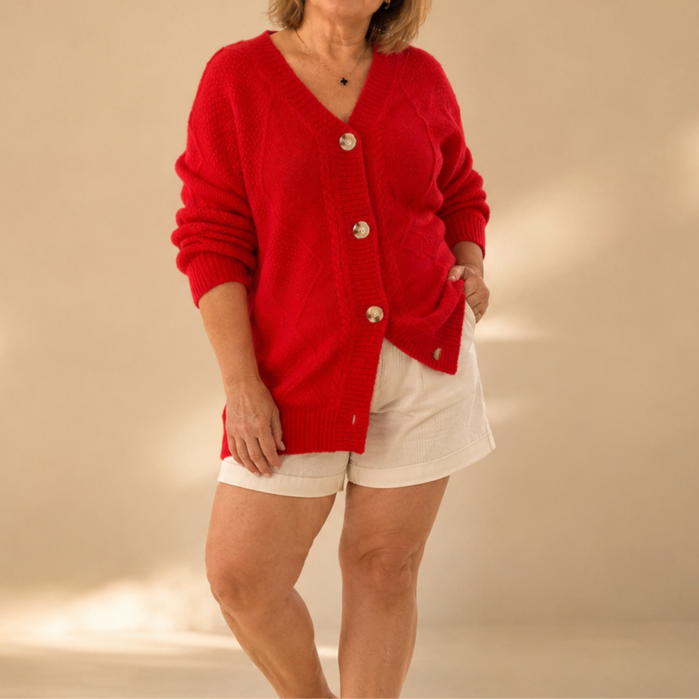 Hensley | Knitted Cardigan