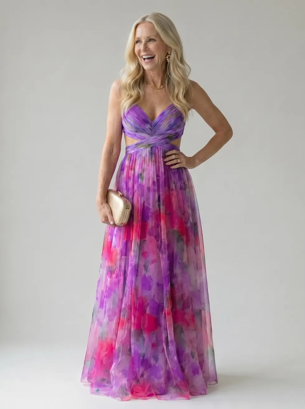 Bianca | Soft Wrap Maxi Dress