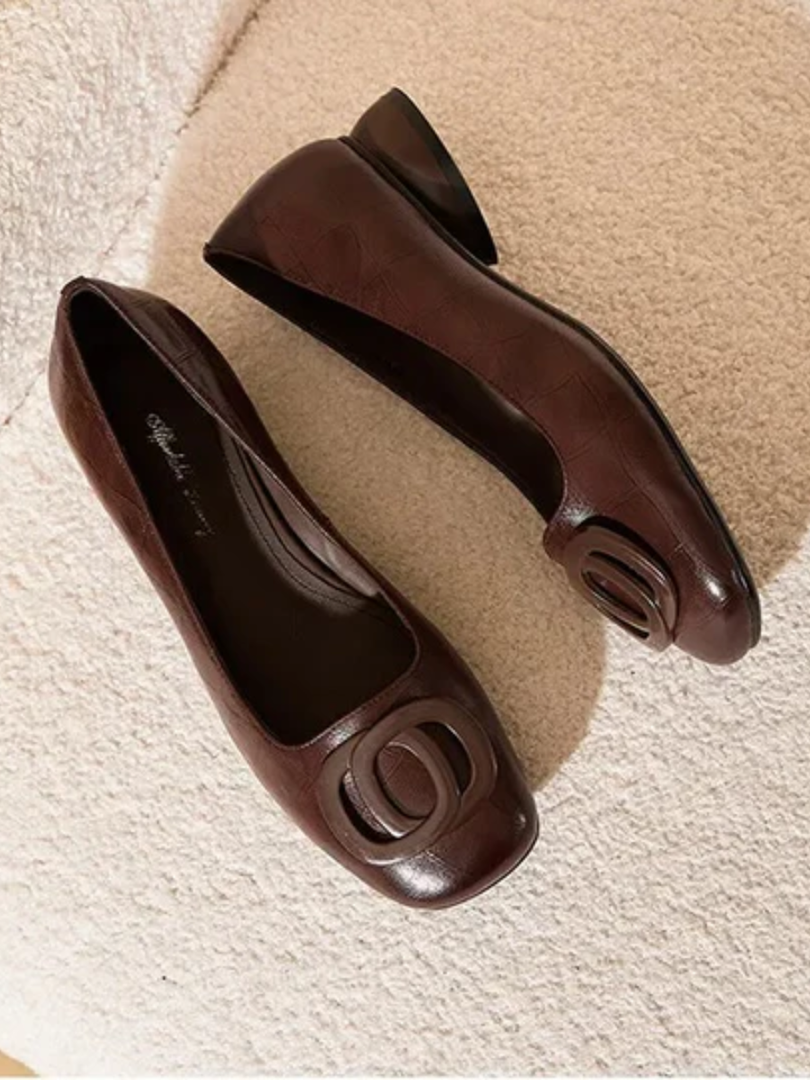 Opium | Leather Flats