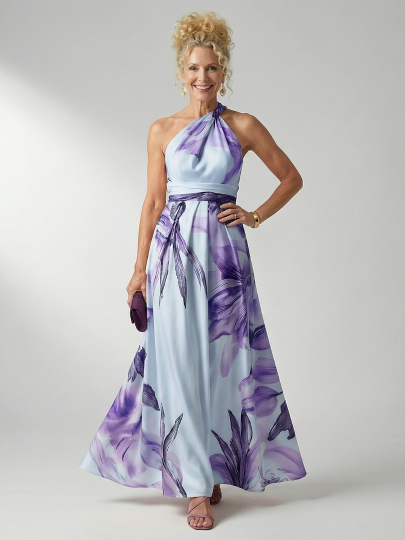 Estelle | Light Floral Maxi Dress
