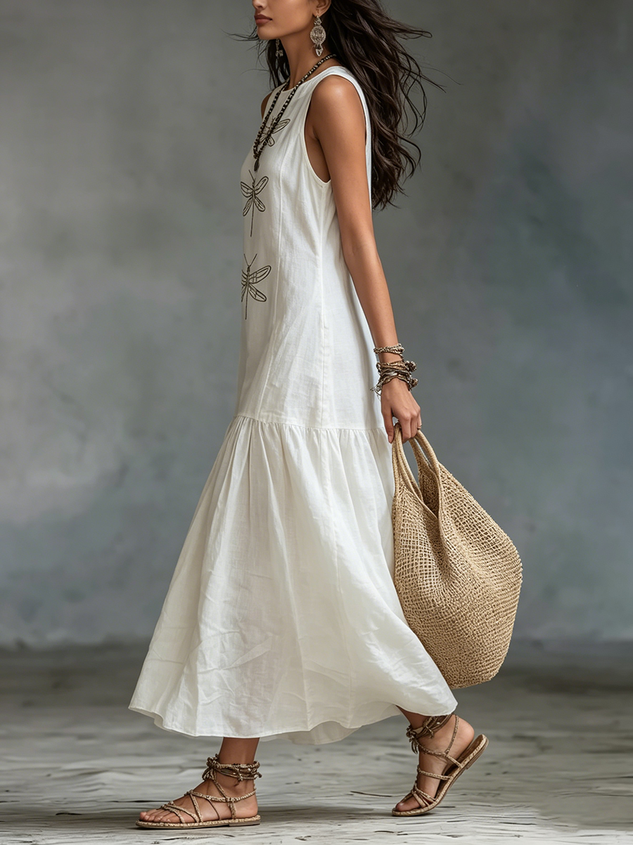 Geneva Sleeveless Maxi Dress