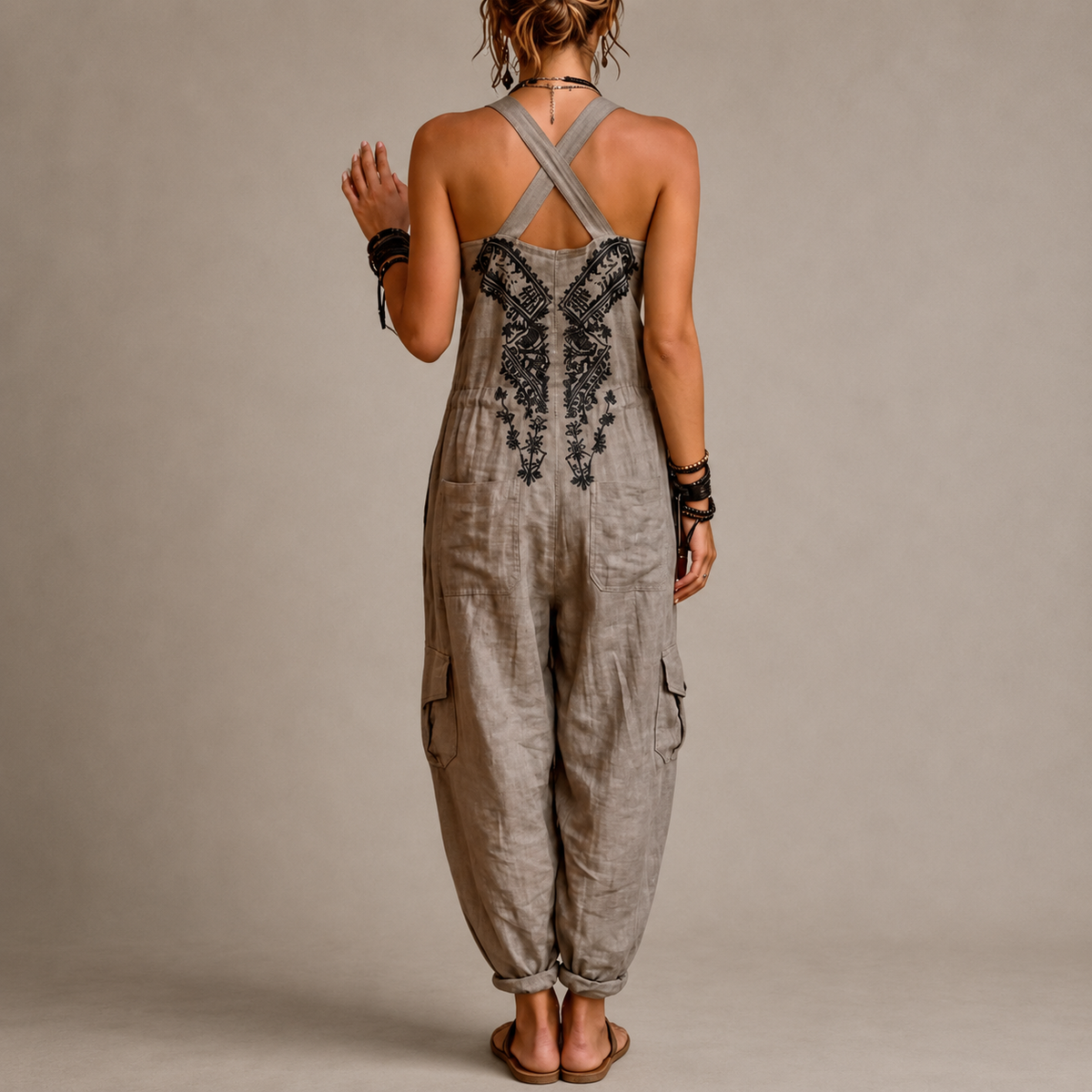 Wren | Bohemian Harem Jumpsuit