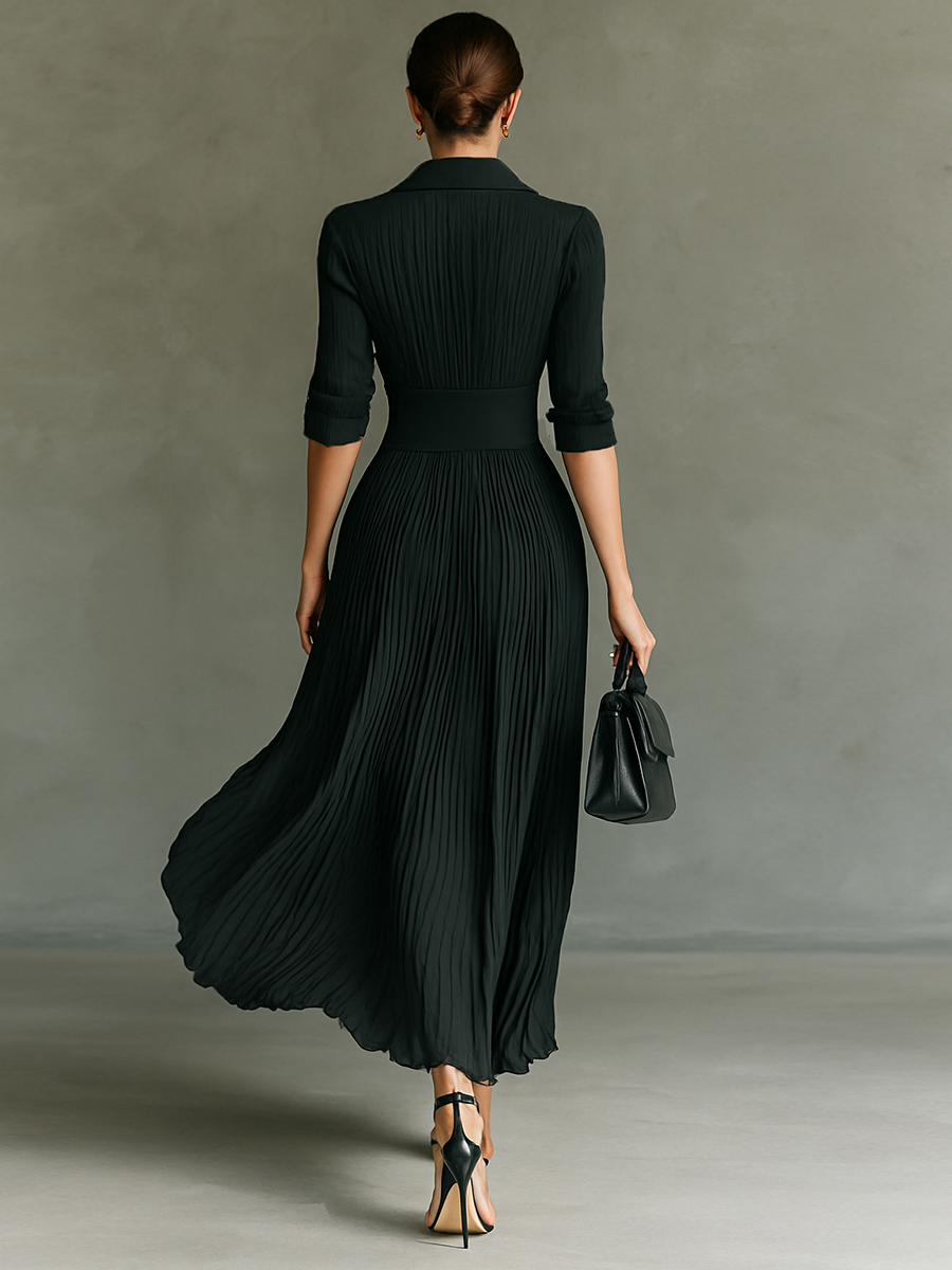 Gina | Long Sleeve Maxi Dress