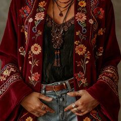 Burgundy Flower