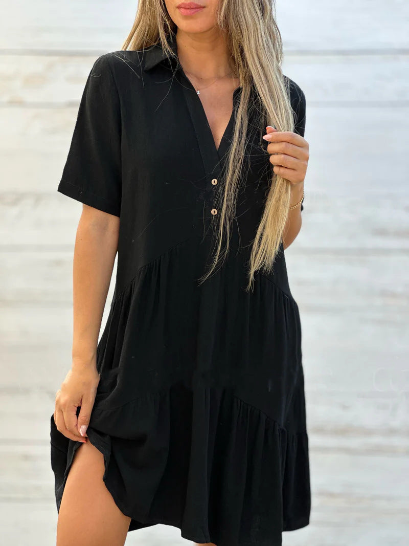 Lyra | Casual Linen Summer Dress