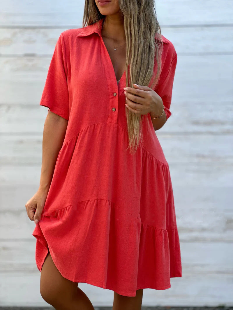 Lyra | Casual Linen Summer Dress
