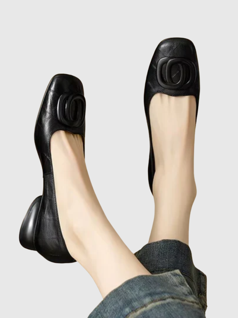 Opium | Leather Flats
