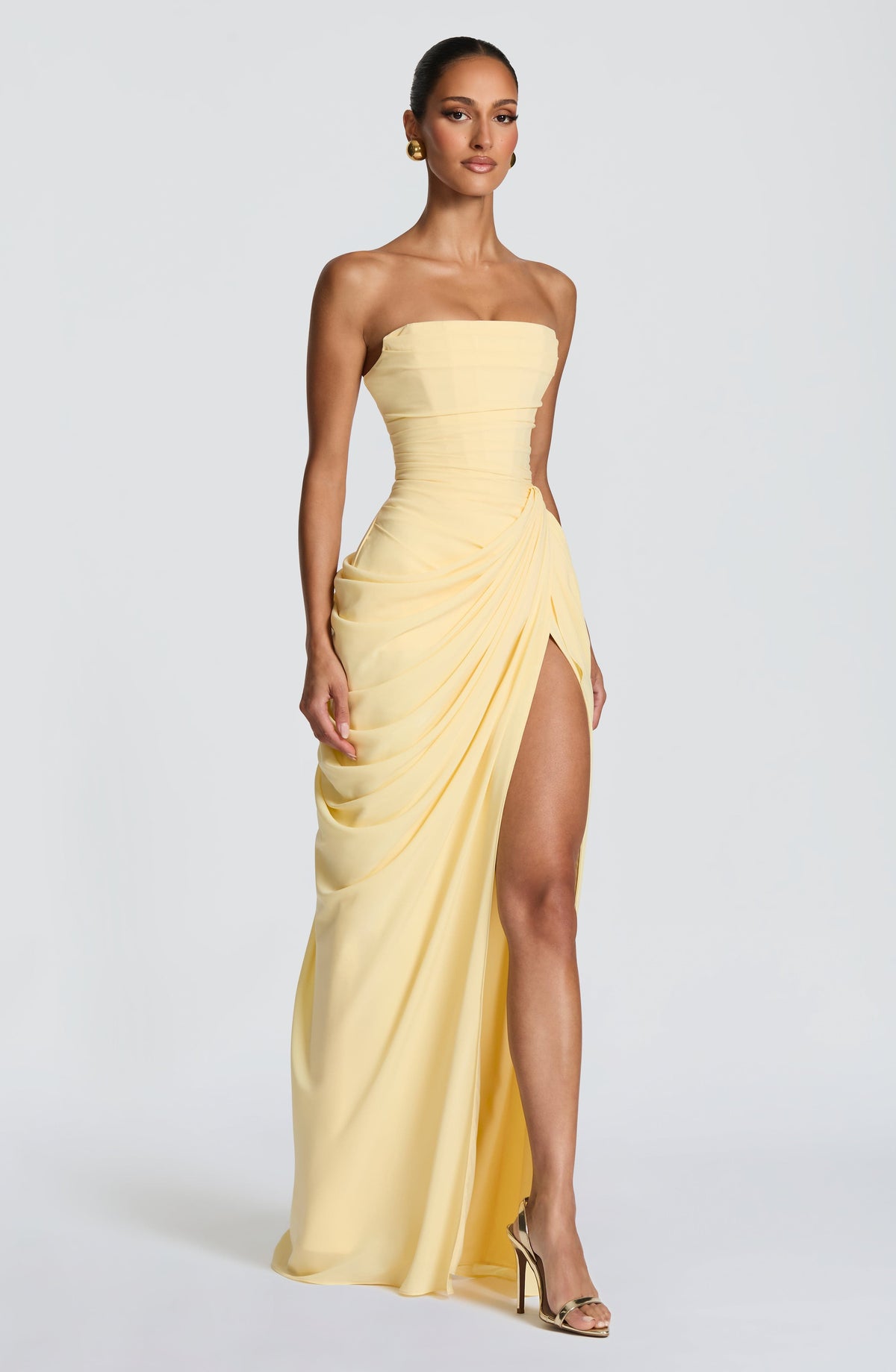 Lolita | Strapless Maxi Dress with Corset