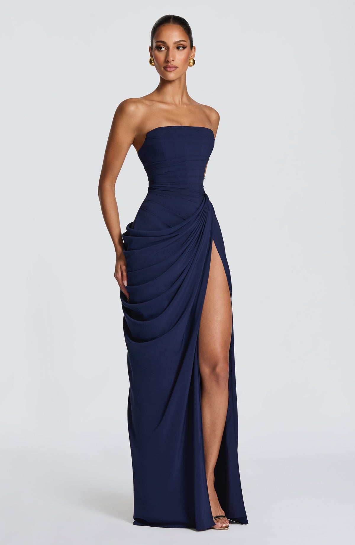 Lolita | Strapless Maxi Dress with Corset