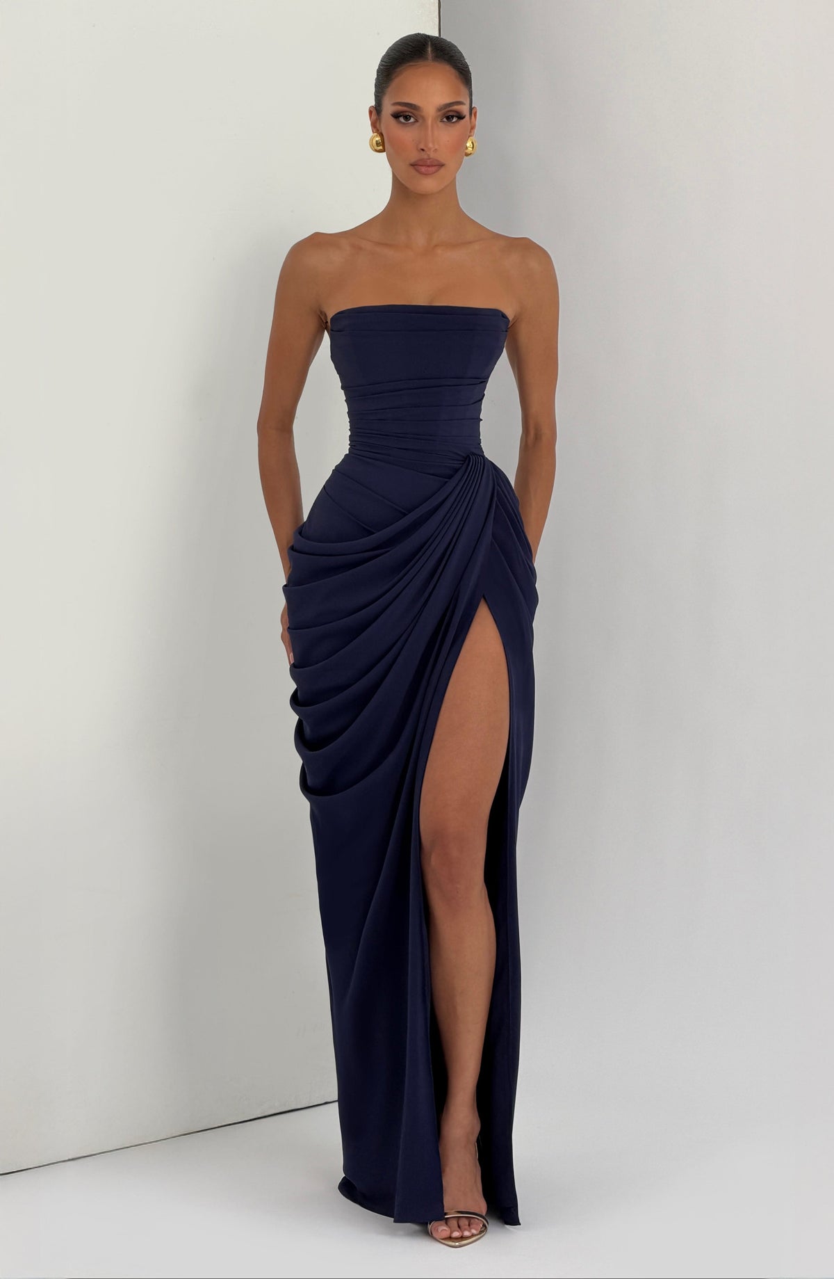 Lolita | Strapless Maxi Dress with Corset