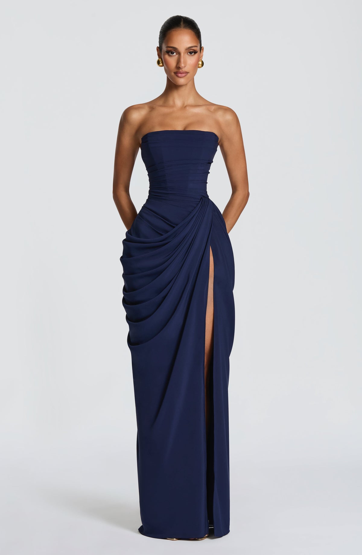 Lolita | Strapless Maxi Dress with Corset