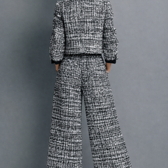 Valeria | Sophisticated Tweed Two-Piece Set