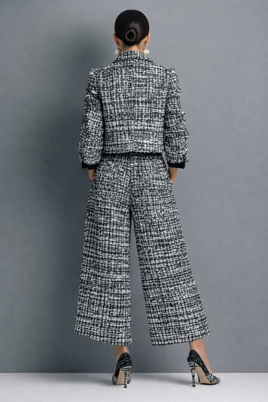 Valeria | Sophisticated Tweed Two-Piece Set