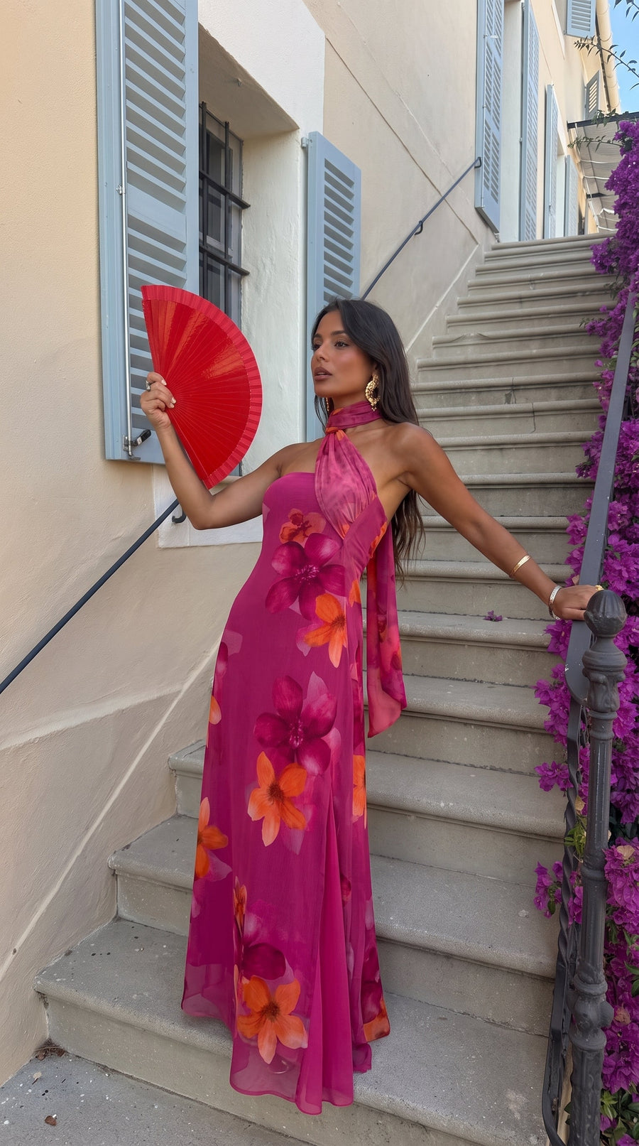 Wilna - Elegant Sleeveless Maxi Dress
